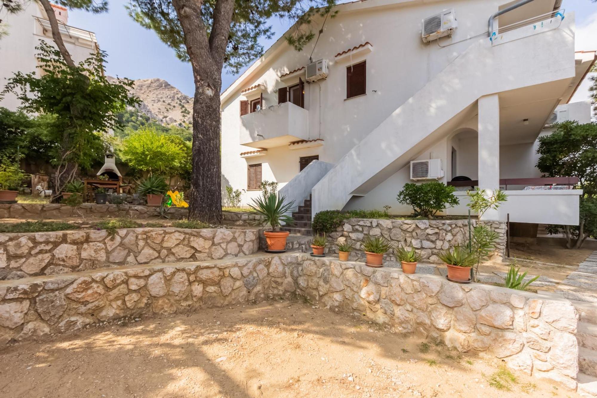 Apartmani MW, Plavi apartman Baška Exterior foto